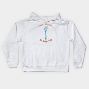 May The Fork Be With You - (3) Kids Hoodie